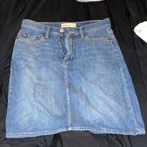 Jean skirt